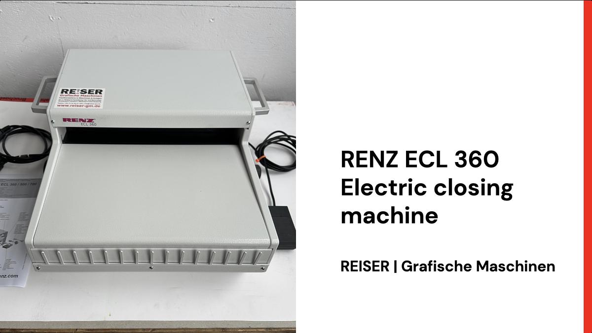 Gebraucht RENZ ECL 360