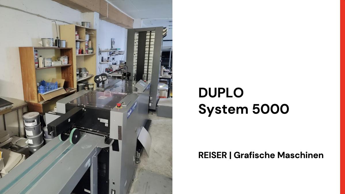 Gebraucht 2007 DUPLO System 5000 Broschürenstrecke