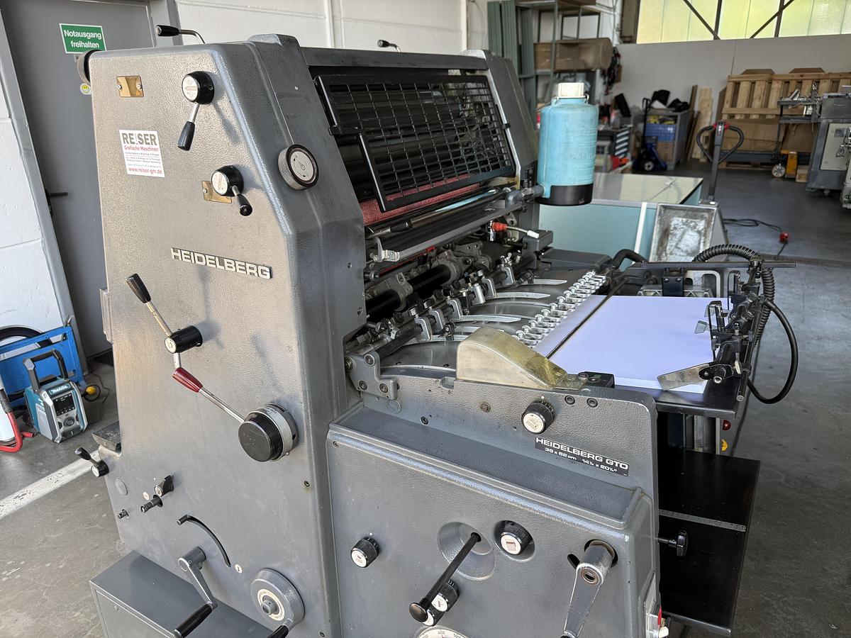 Gebraucht 1983 Heidelberg GTO-52 Plus mit N+P