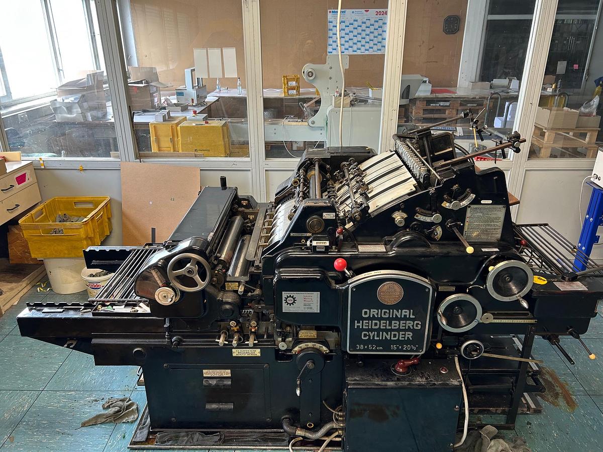 Gebraucht Heidelberg  KS - Zylinder 38 x 52 cm
