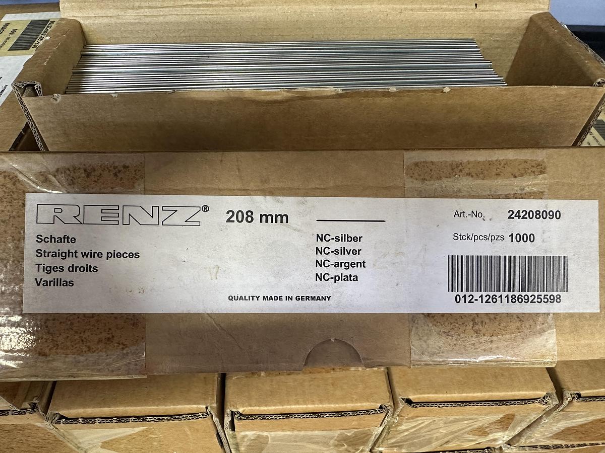 Gebraucht RENZ Kalenderschäfte 208 mm (Silber)