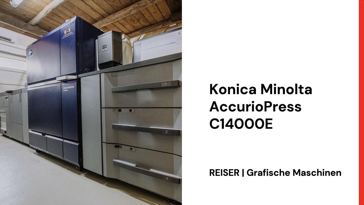 Gebraucht 2021 Konica Minolta AccurioPress C14000