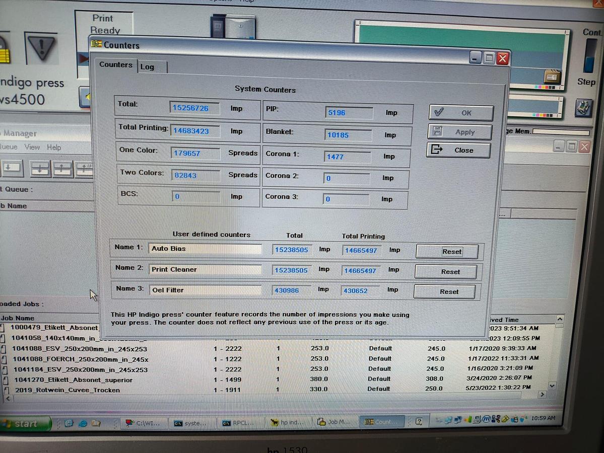 Gebraucht 2008 HP Indigo ws4500