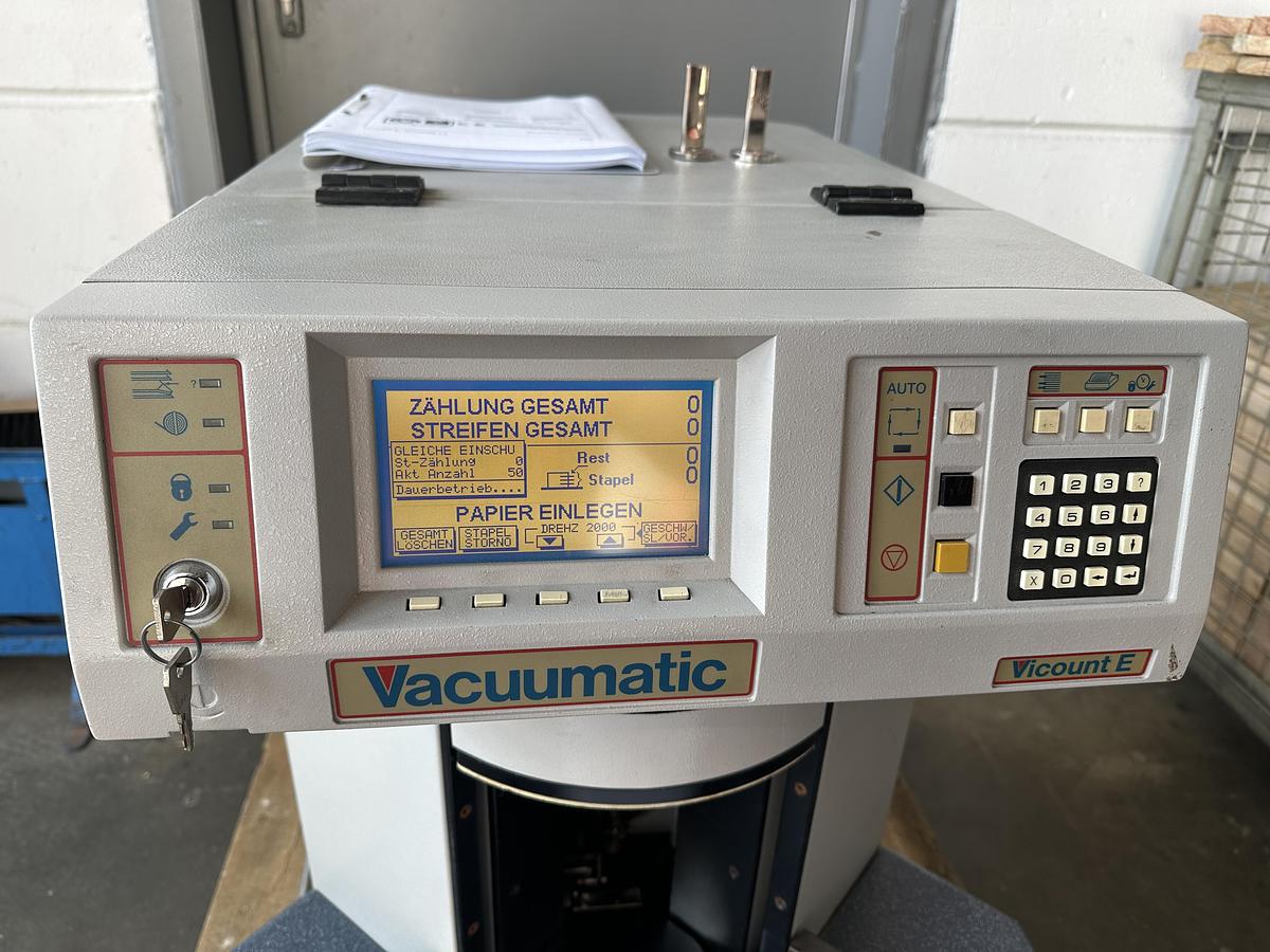Gebraucht 2007 Vacuumatic Vicount E Papierzählmaschine