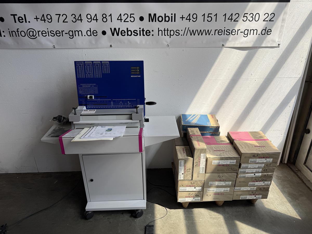 Gebraucht Neorel Megastar 3:1 Wire Stanz- und Schliess-System
