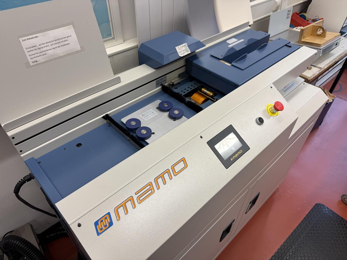 Gebraucht 2016 MAMO LEGA 420 Klebebinder