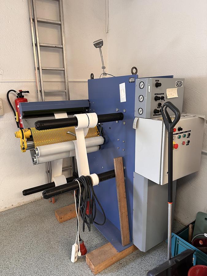 Gebraucht Rollenschneider Amacker + Schmid AG Modell RKS