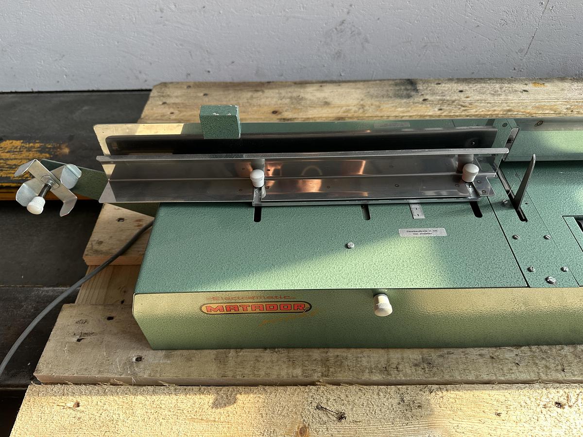 Gebraucht MATADOR Perfekt Fälzelgerät 43 cm