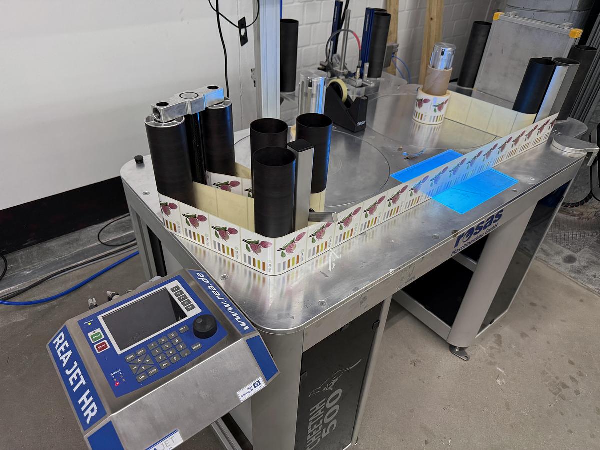Gebraucht 2019 ROSAS UK 250 + Modell Gepard 500 Inspektion Table-Top Rewinder