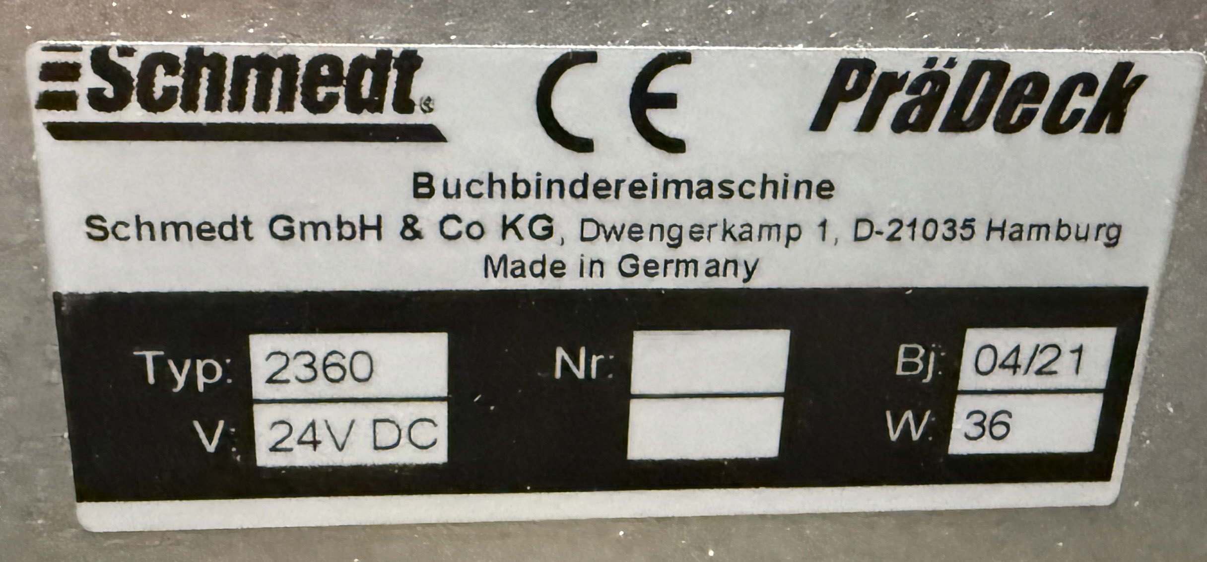 Gebraucht 2021 SCHMEDT PräLeg XL-PräForm XS-PräKant-PräDeck-PräziCoat