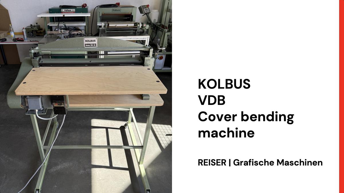 Gebraucht 1986 KOLBUS VDB - Umschlag-Biegemaschine