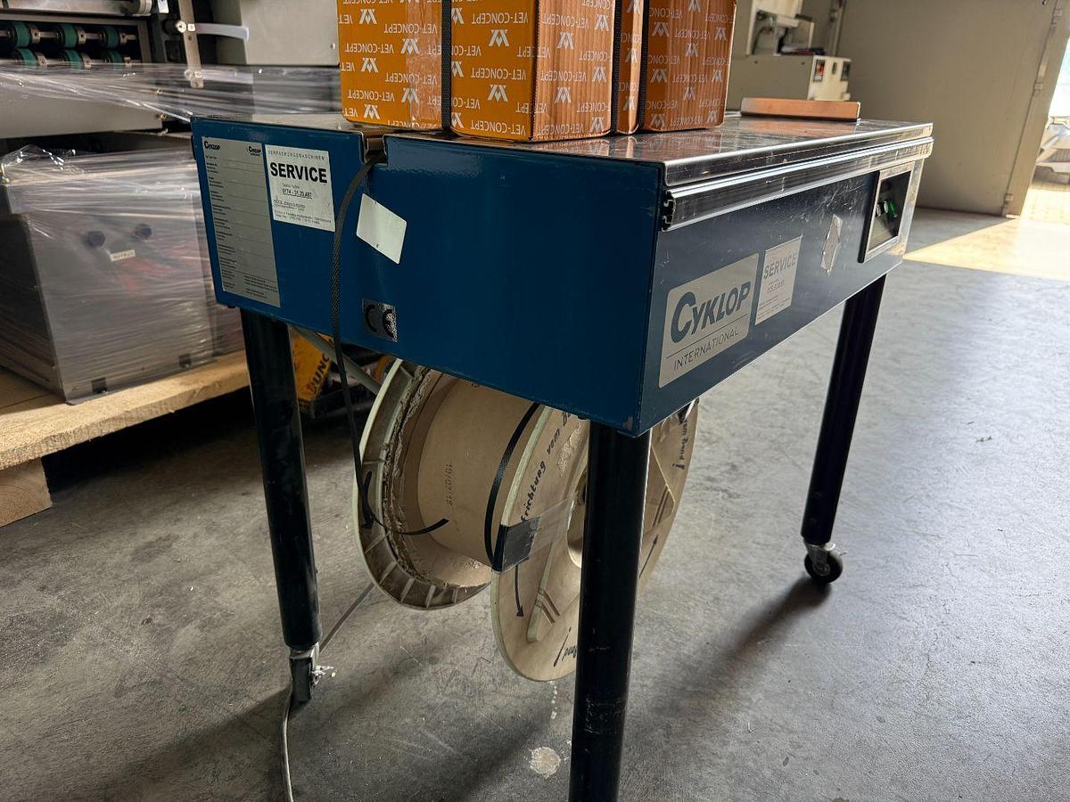 Used Cyklop M-PAC 3 Strapping machine