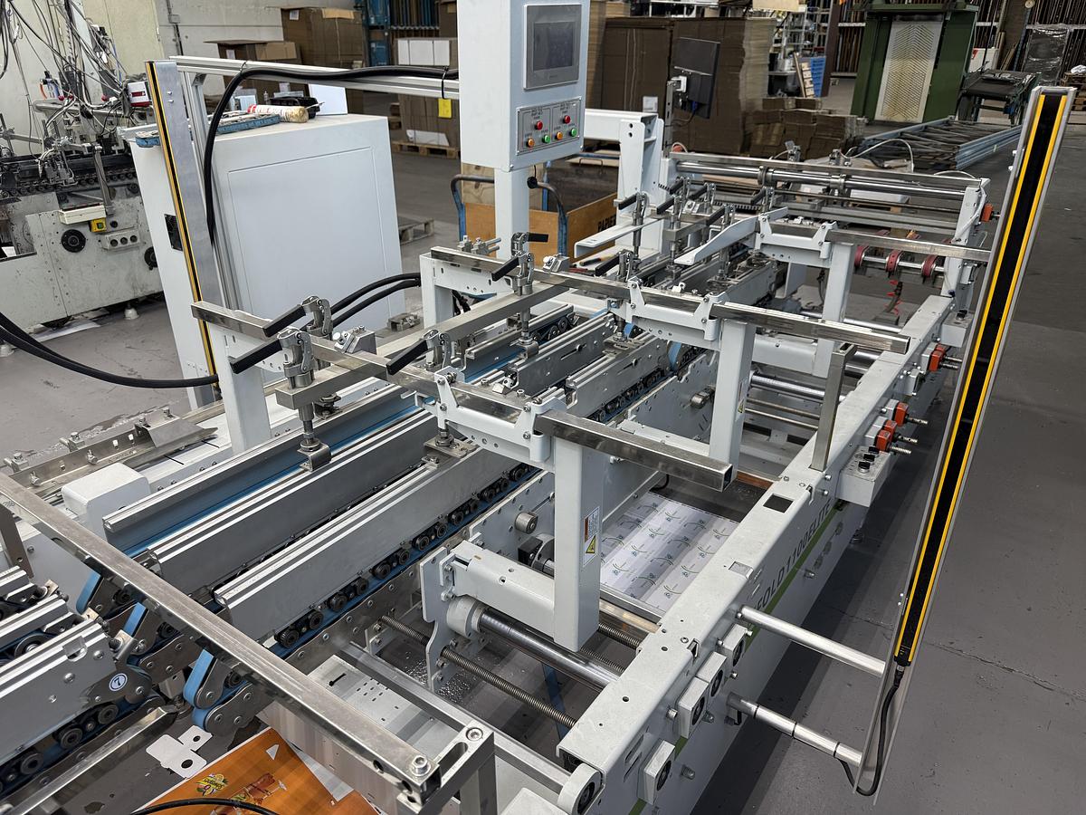 Gebraucht 2021 ETERNA (Bobst)  EFOLD 1100 ELITE Faltschachtel-Klebemaschine