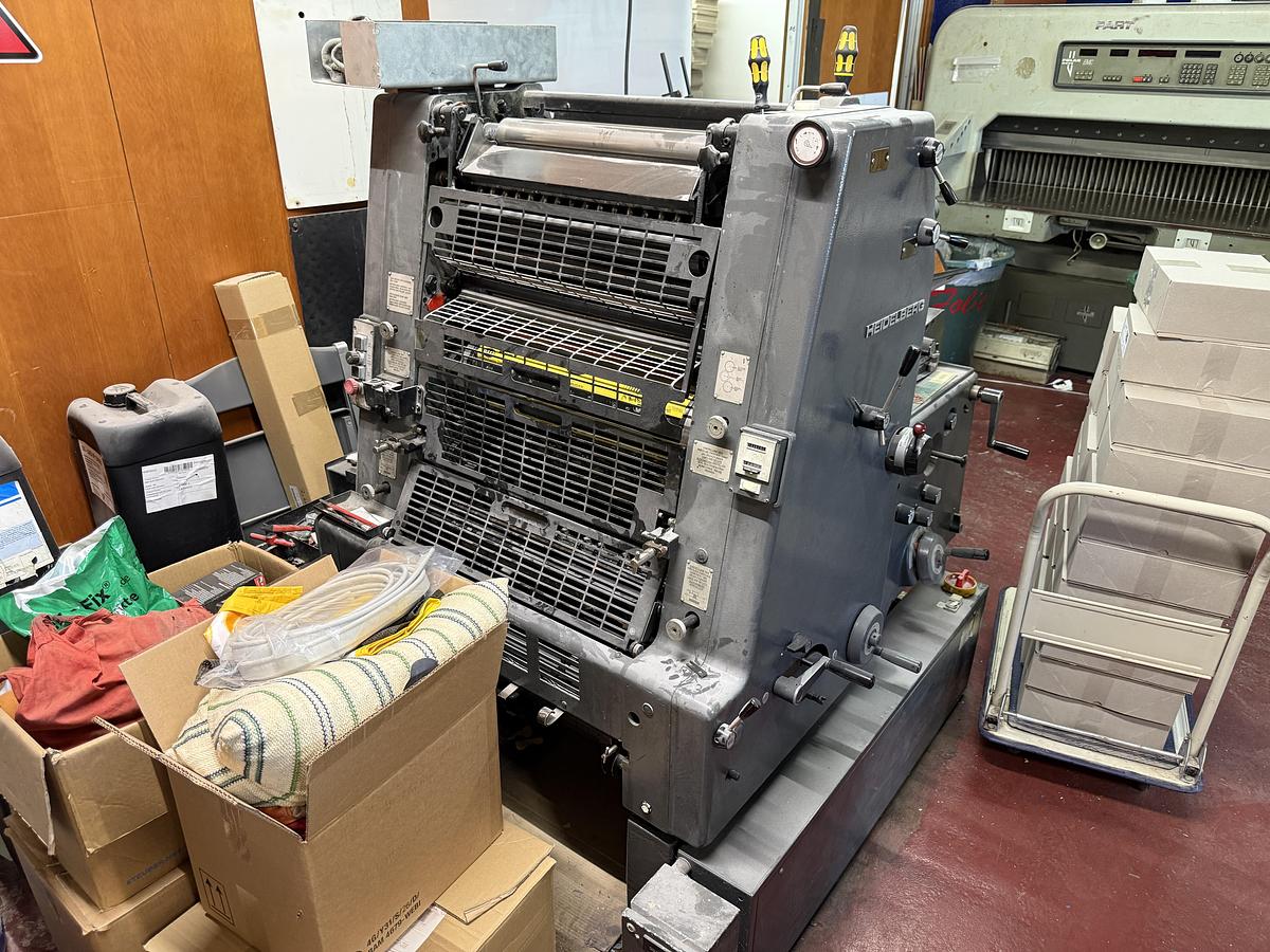 Gebraucht 1983 HD GTO 52+ mit KVE-Inlinelackiersystem u. ADNOS-UV-Trockner