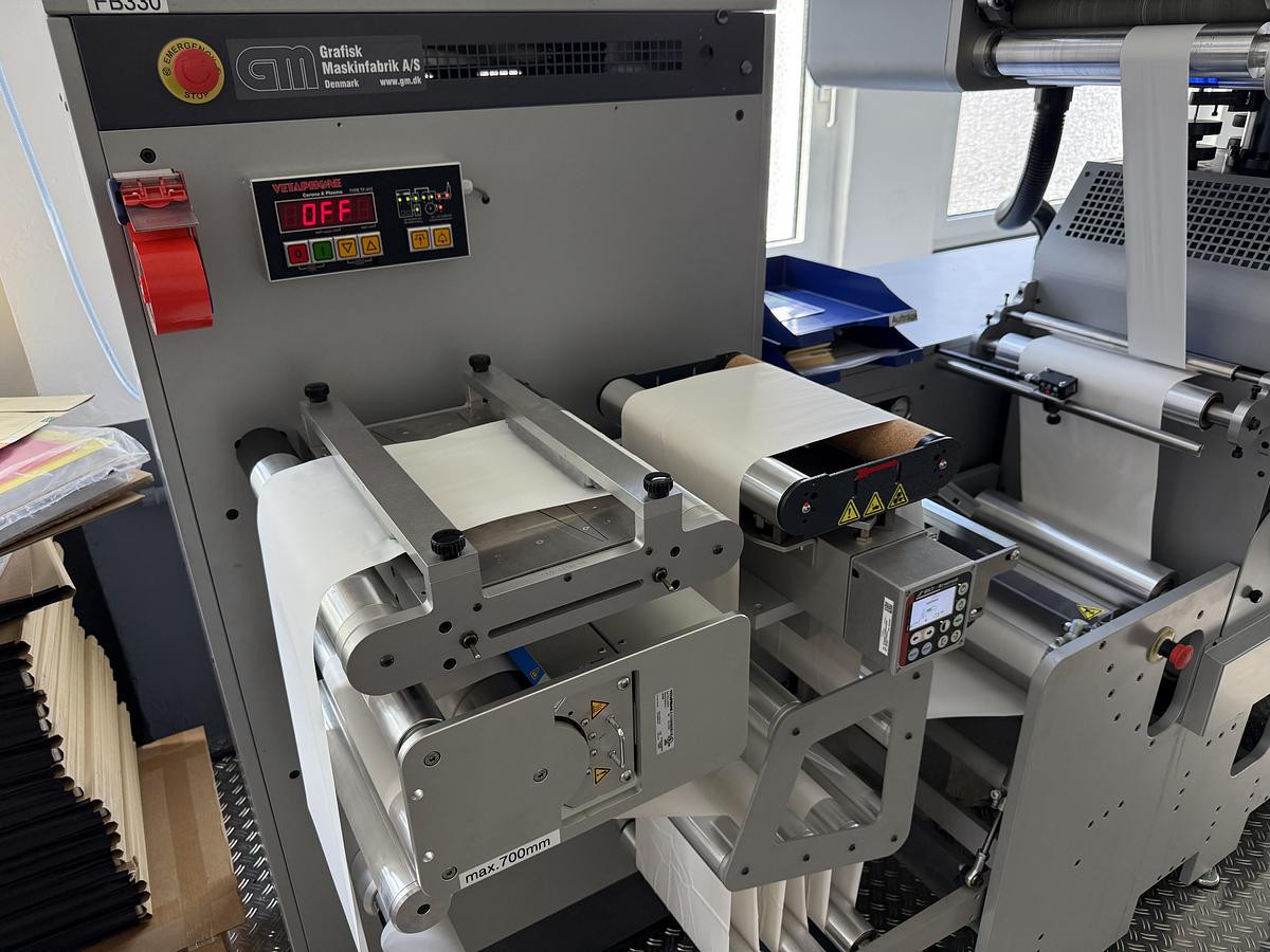 Gebraucht 2018 GM 330 FB-D Heißfolien + Siebdruckeinheit