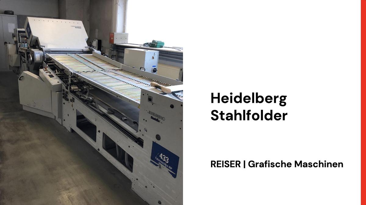 Gebraucht 2005 Heidelberg Stahlfolder