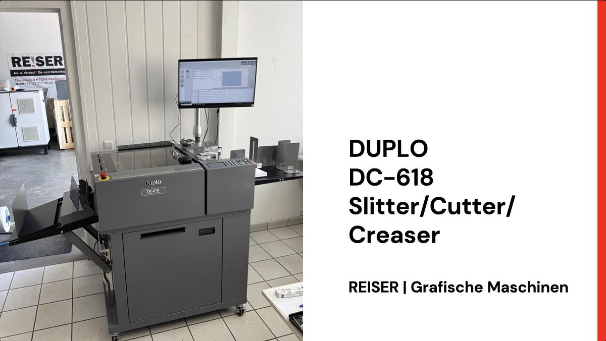 Gebraucht 2021 DUPLO DC-618 Slitter/Cutter/Creaser