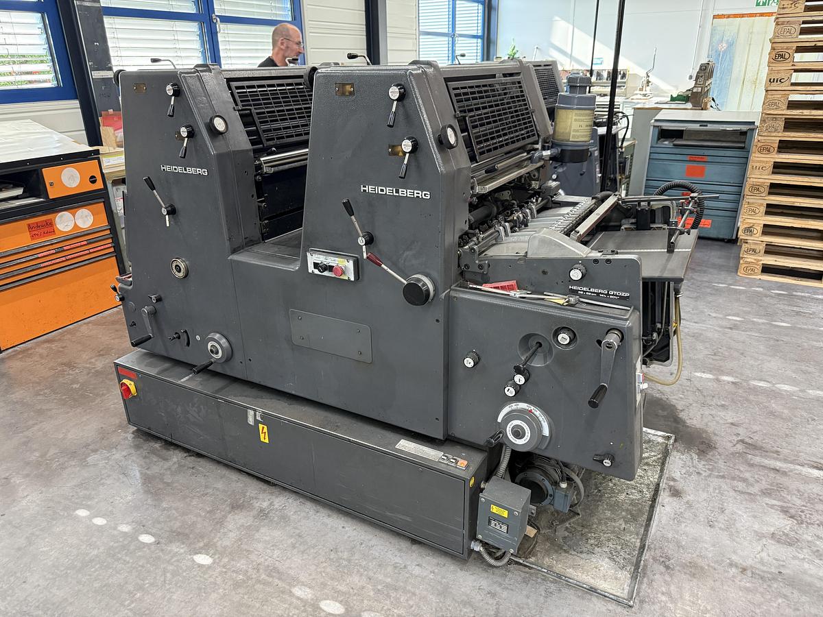 Gebraucht 1982 Heidelberg GTO-ZP-52+