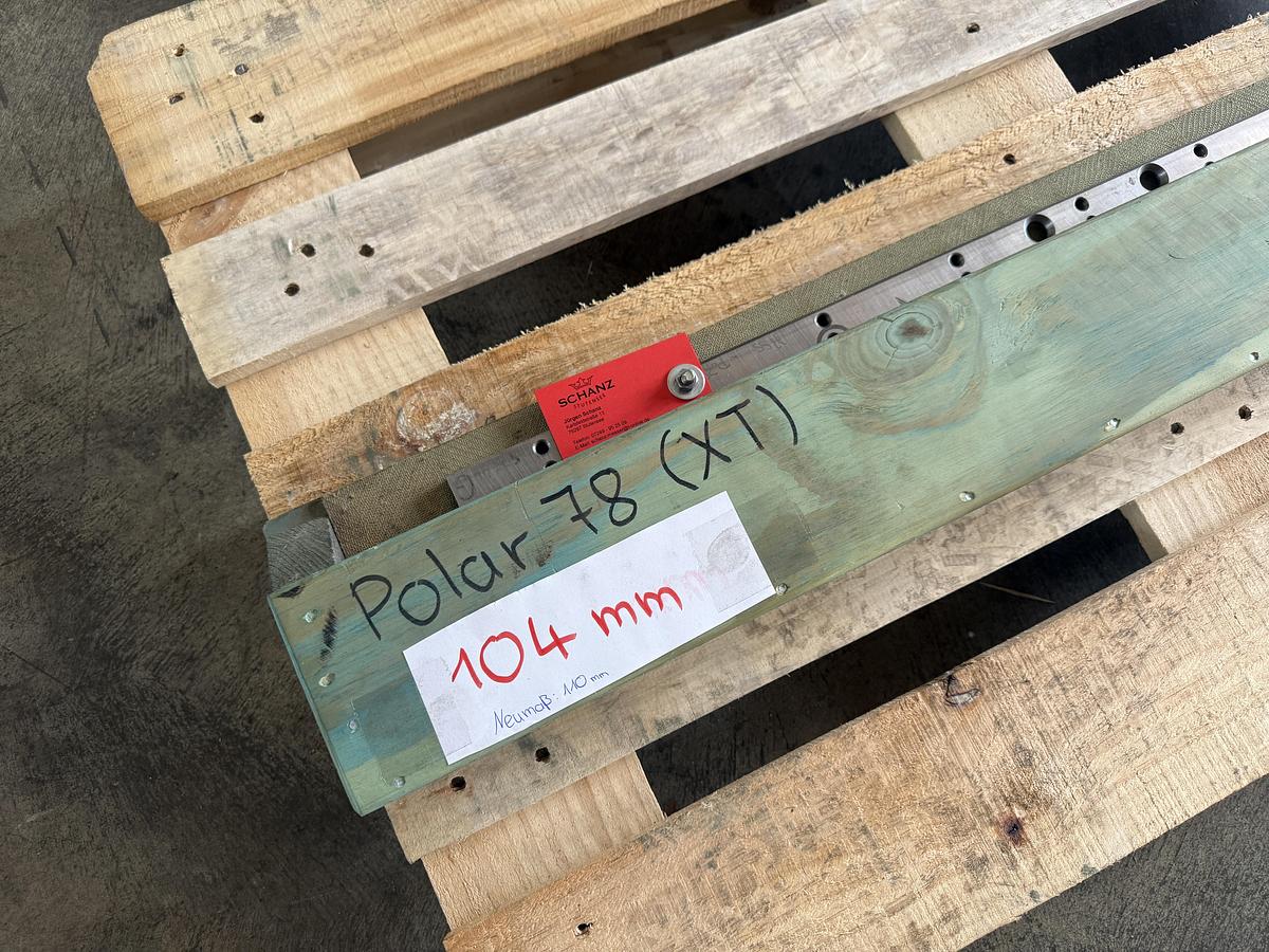 Gebraucht Polar 78 HSS-Messer
