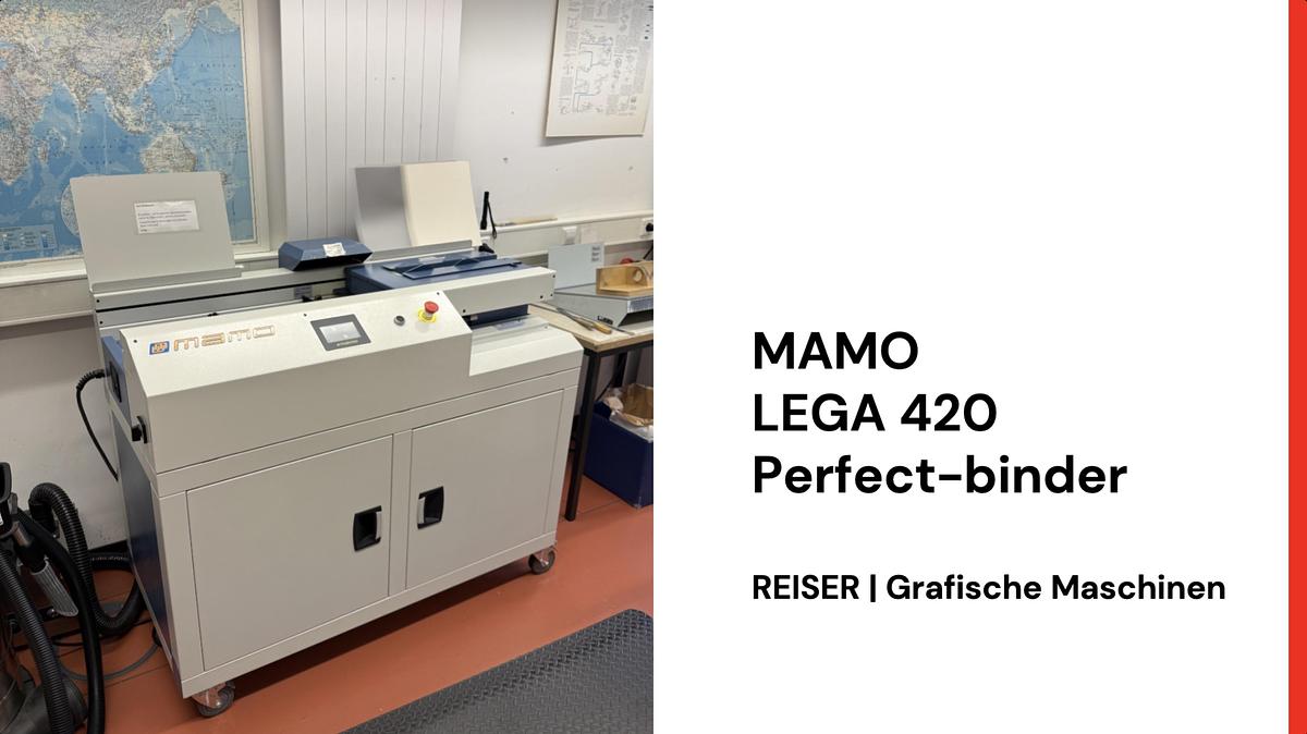 Gebraucht 2016 MAMO LEGA 420 Klebebinder