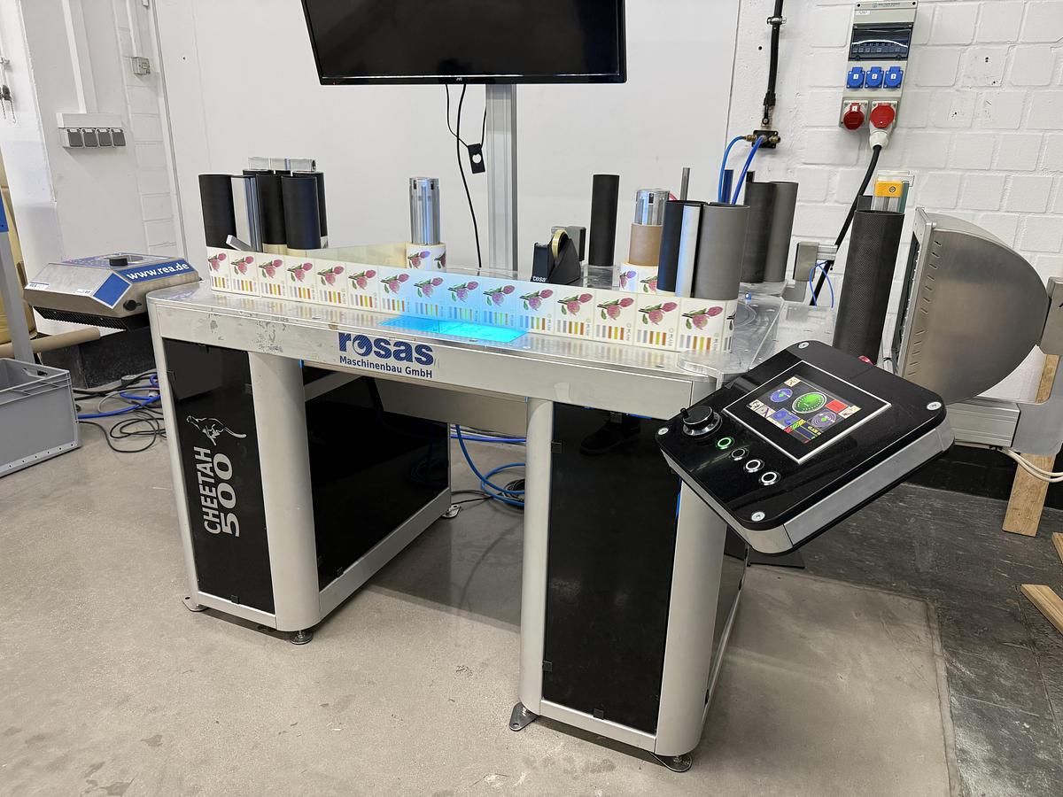 Gebraucht 2019 ROSAS UK 250 + Modell Gepard 500 Inspektion Table-Top Rewinder