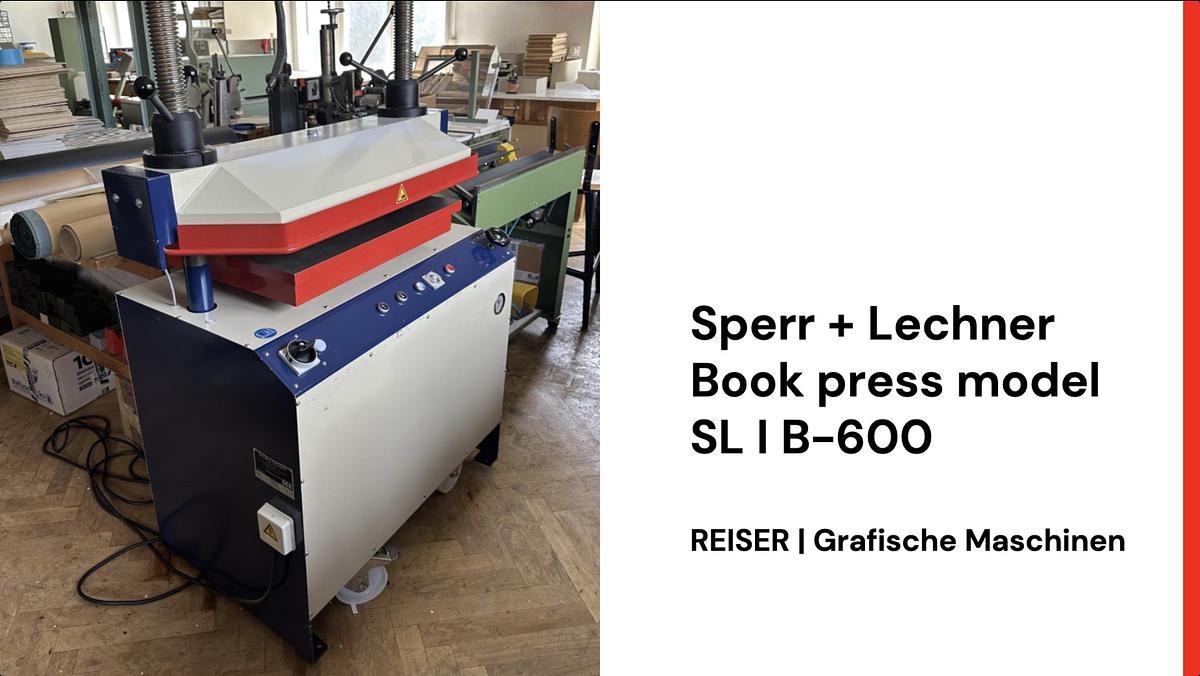 Gebraucht Sperr + Lechner  Buchpresse Modell SL I B-600