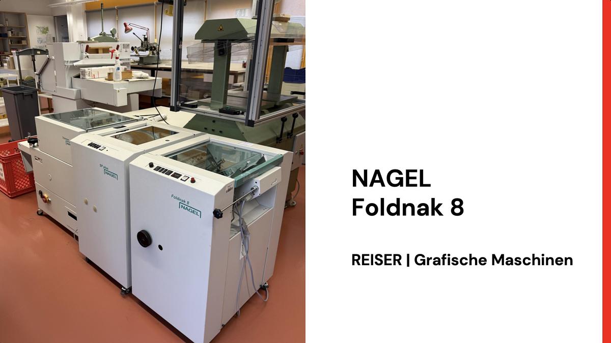 Gebraucht Nagel NAGEL Foldnak 8 / SP Plus / Trimmer