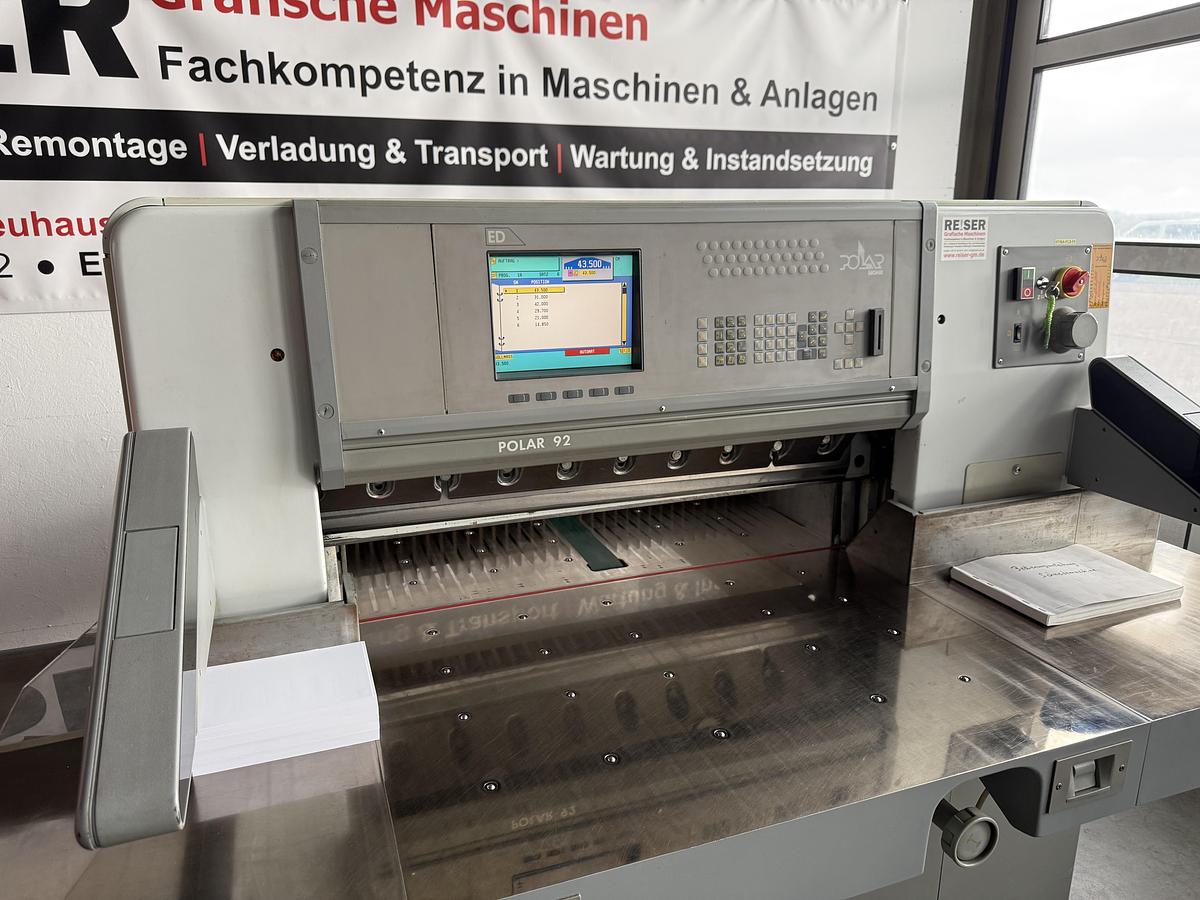 Gebraucht 1996 Polar 92 ED Schnellschneider