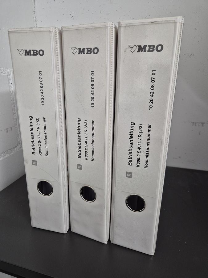 Gebraucht 2009 MBO K800.2 S-KTL/6 R