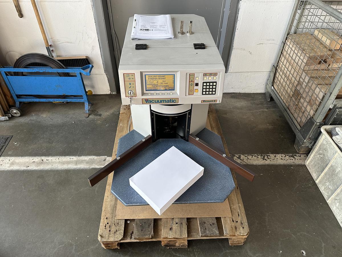 Gebraucht 2007 Vacuumatic Vicount E Papierzählmaschine