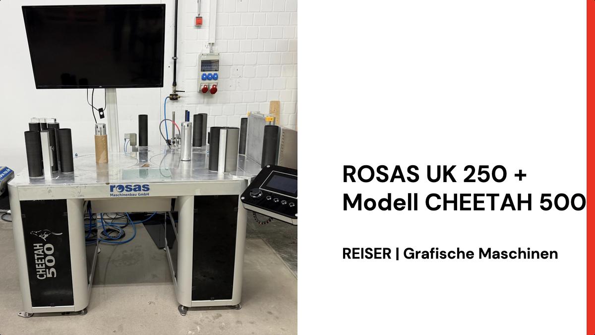 Gebraucht 2019 ROSAS UK 250 + Modell Gepard 500 Inspektion Table-Top Rewinder