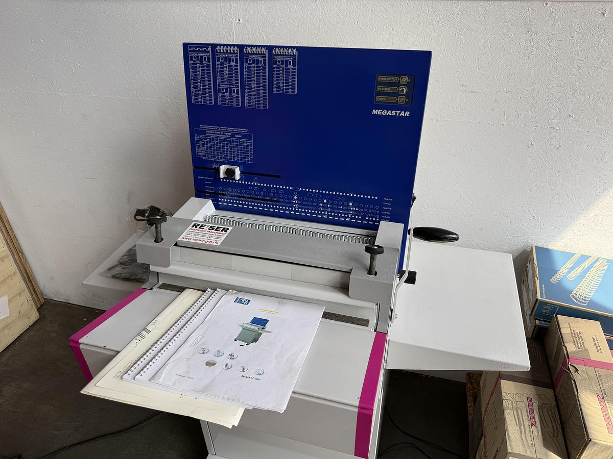 Gebraucht Neorel Megastar 3:1 Wire Stanz- und Schliess-System