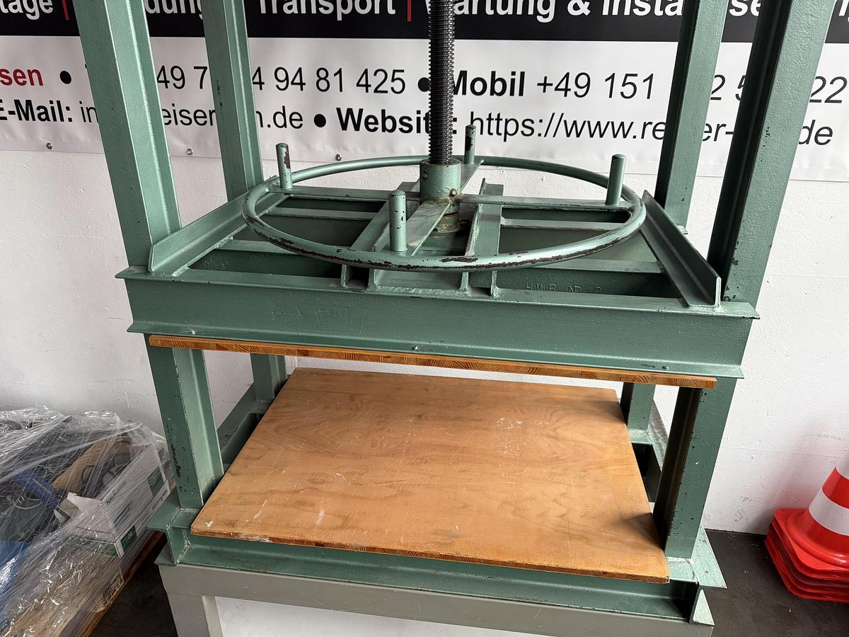 Gebraucht Richard Langer Manuelle Spindelpresse
