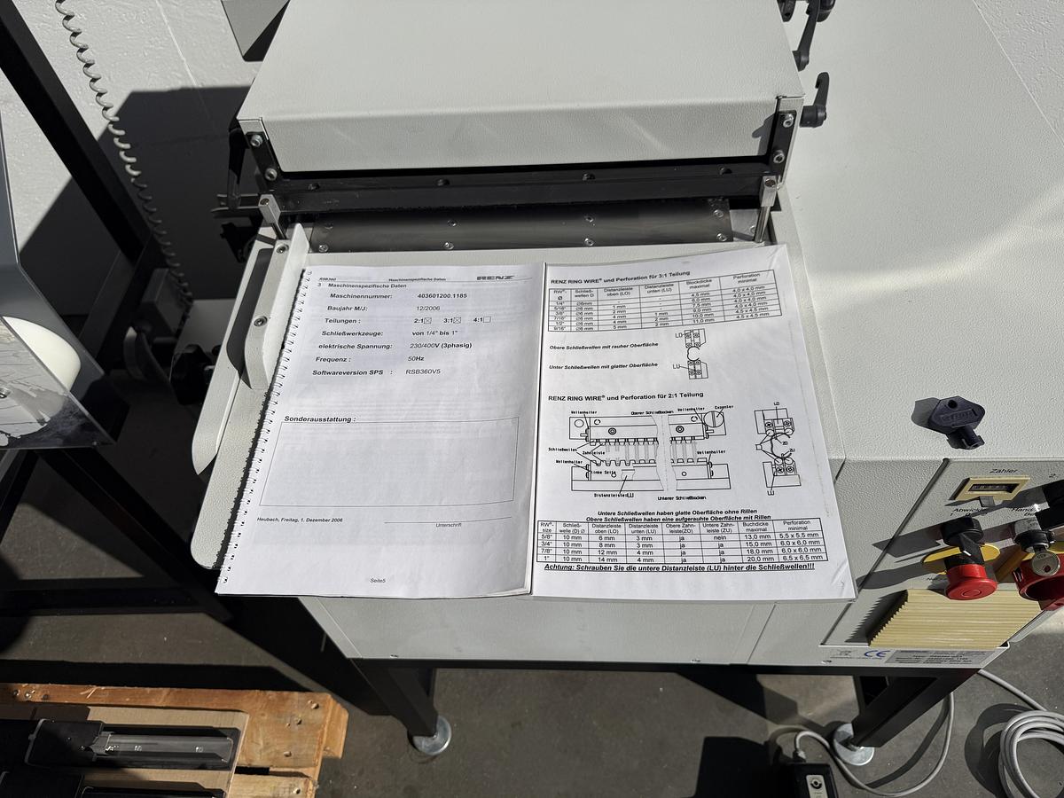 Gebraucht 2006 RENZ RSB360 QSA