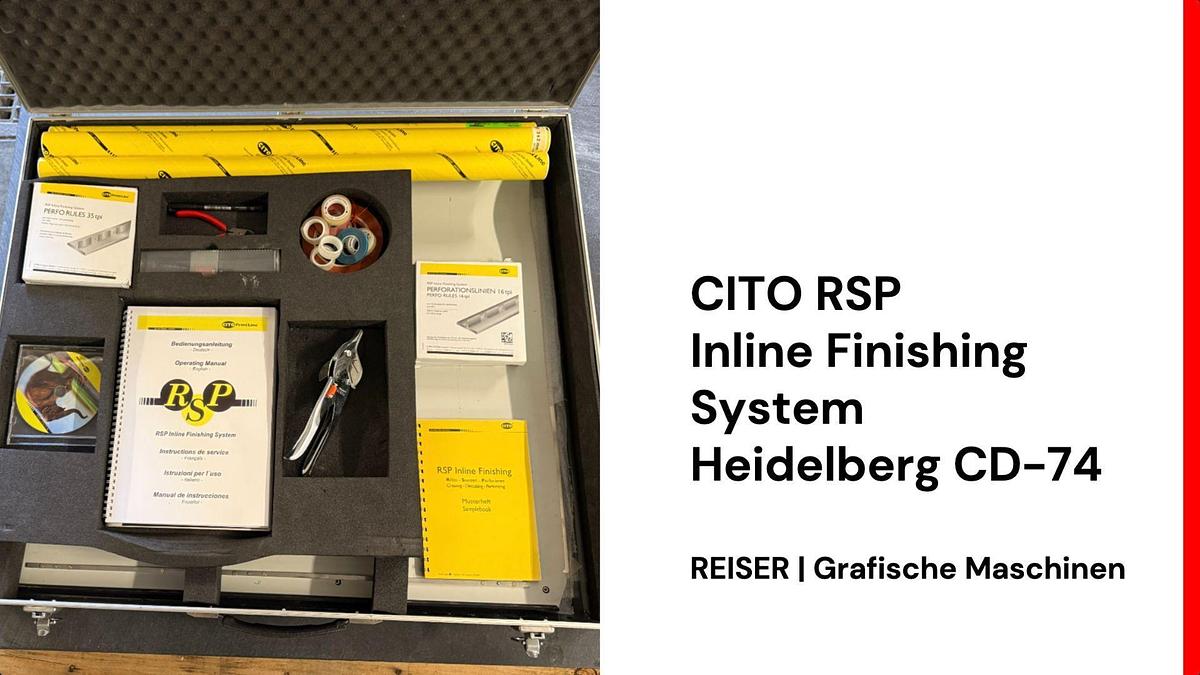 Gebraucht CITO RSP Inline Finishing (HD-CD74)