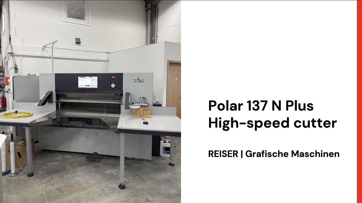 Gebraucht 2020 Polar 137 N Plus Schnellschneider