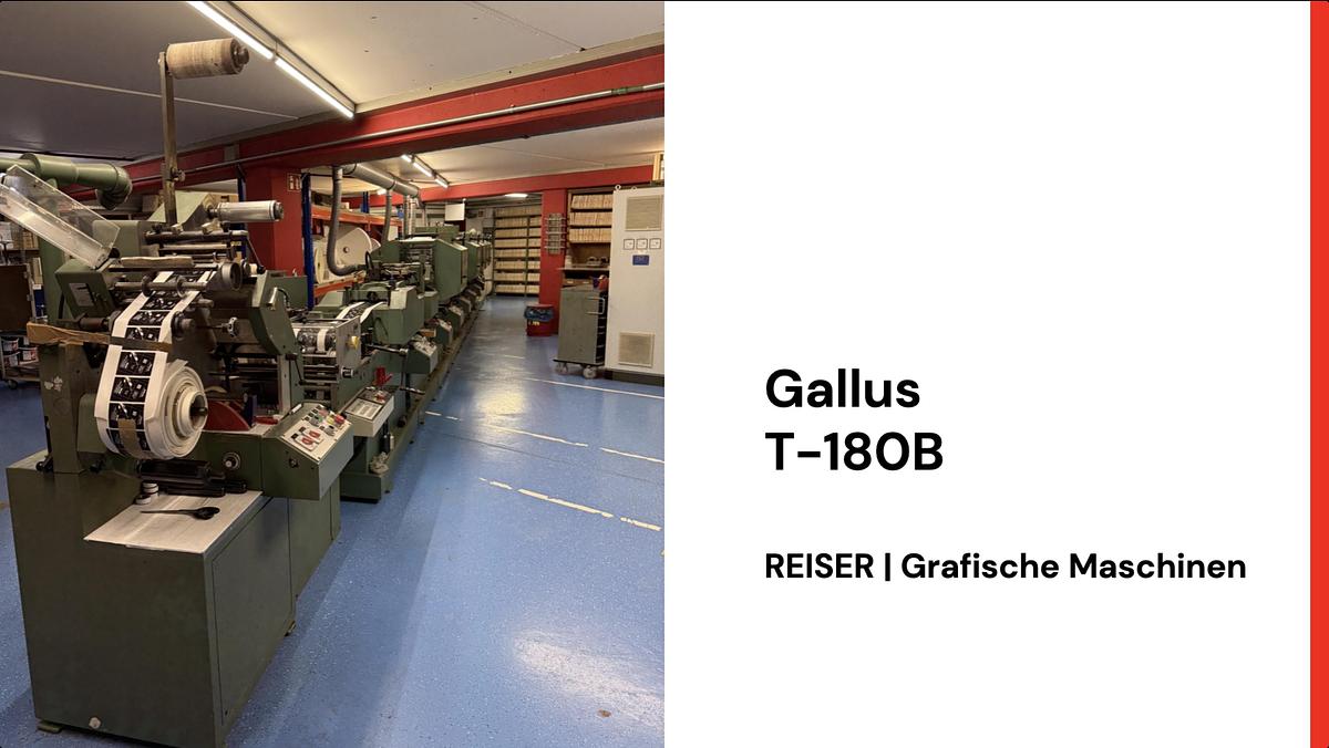 Gebraucht 1984 Gallus T 180 B