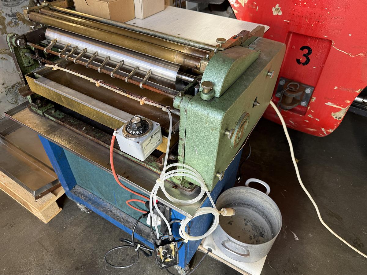 Gebraucht TRÄNKLEIN Anleimmaschine 50 cm