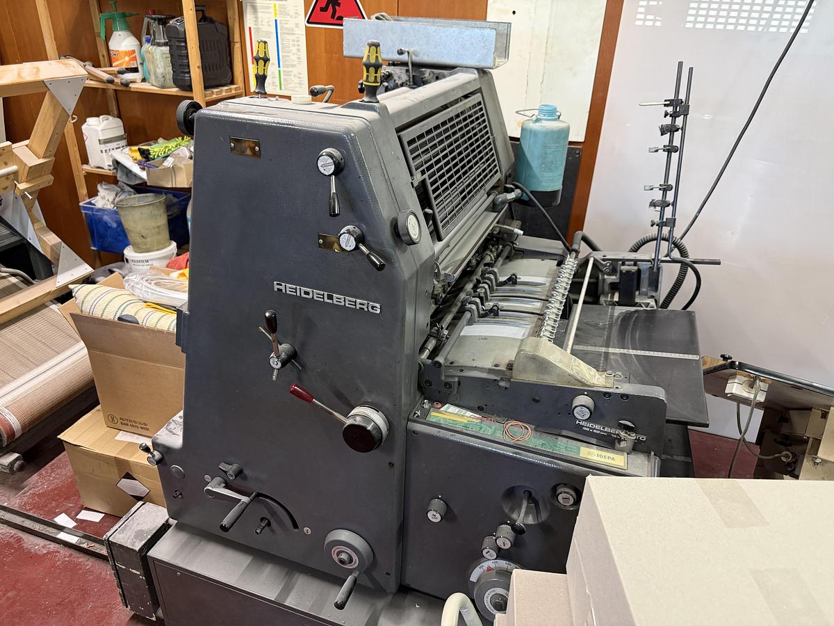 Gebraucht 1983 HD GTO 52+ mit KVE-Inlinelackiersystem u. ADNOS-UV-Trockner