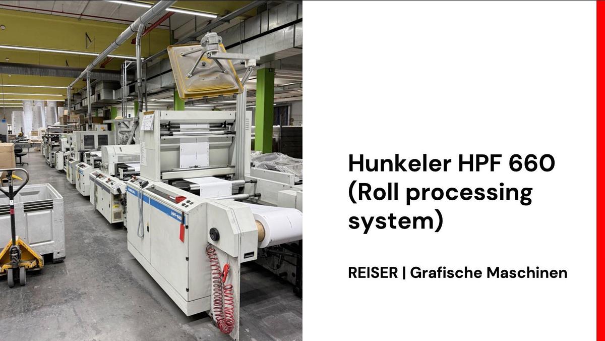 Gebraucht HUNKELER HPF-660