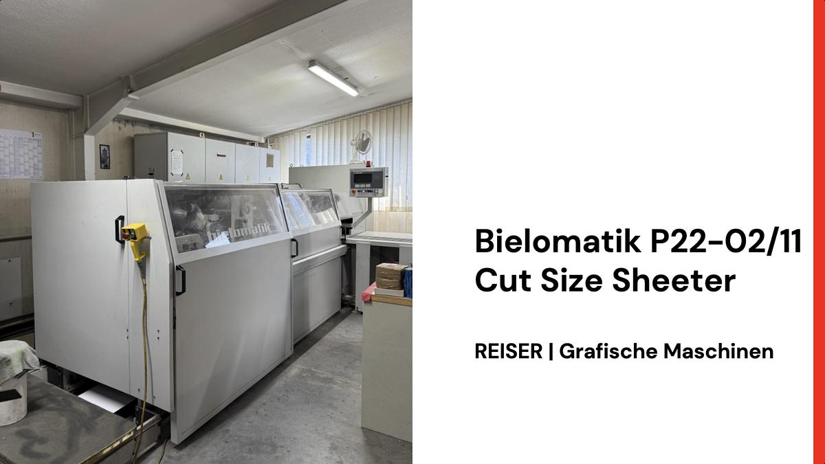 Gebraucht 1994 Bielomatik (Leuze GmbH & Co.) P22-02/11