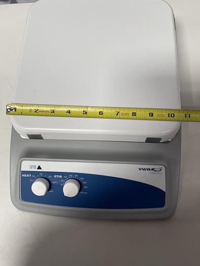 Used VWR 97042-674 10x10 Hot Plate Stirrer 1550W, 120V