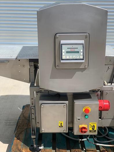 Used Safeline large aperture metal detector