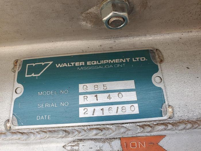 Used 85 CU. FT. WALTER RIBBON BLENDER - S/S
