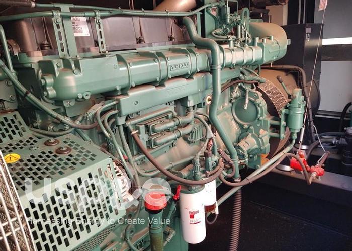 Used 0.50 MW 2013 Used Volvo Bruno TWD1643GE Diesel Generator Set