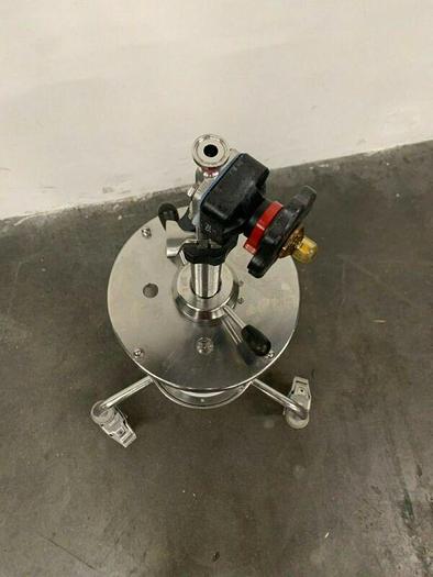 Used Pharmacia / BPG 200/500 Chromatography Column 16 Liter Capacity w/ Valves