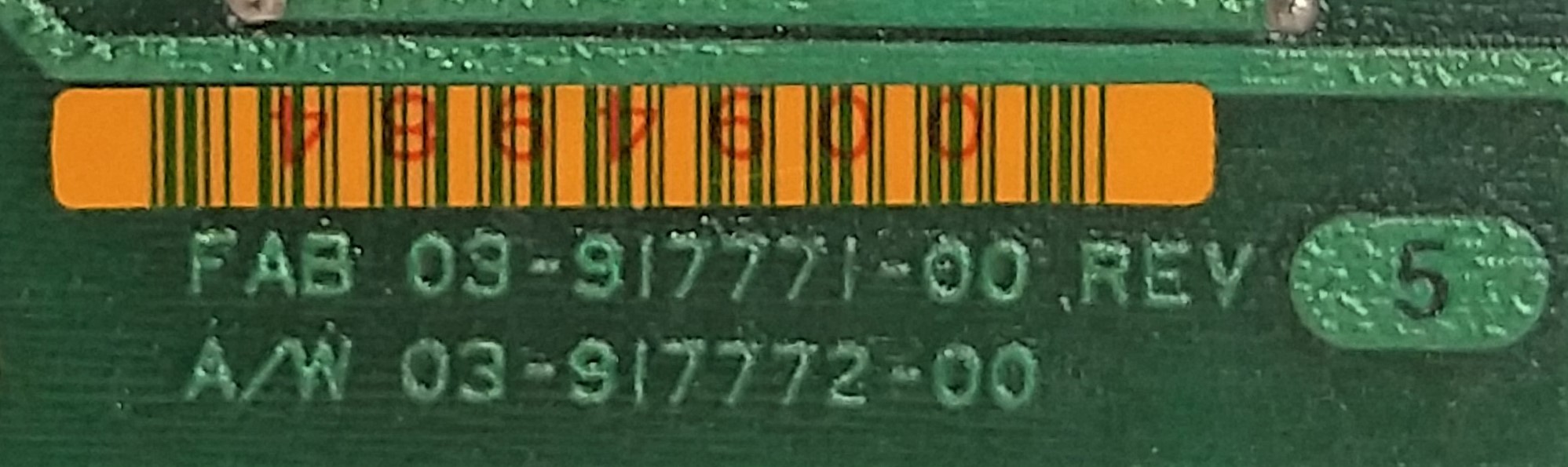 Used Varian 03-917770-00 CPU IBDH Motherboard for Varian Star 3400 GC