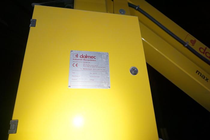 Used DALMEC ROLL MANIPULATOR FLOOR MOUNTED W/ SHAFT