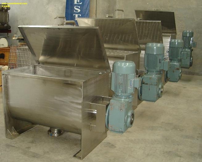 AIRBLEND Ribbon Blenders and Mixers HELIMIX Mixers General