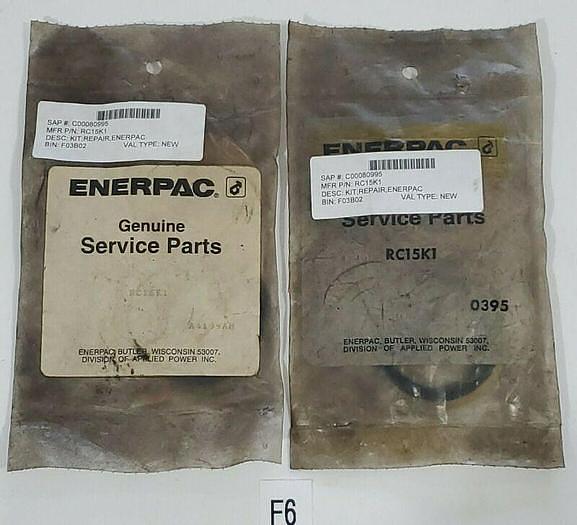 *NEW IN BAGS* LOT OF 2 Enerpac RC15K1 Hydraulic Seal Repair Kits + Warranty!